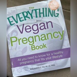 Two Vegan pregnancy books